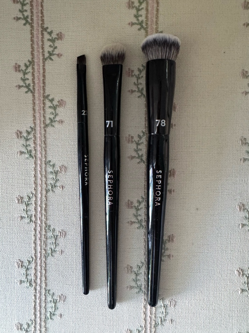 Sephora Collection Pro Brushes #78, #71, #22